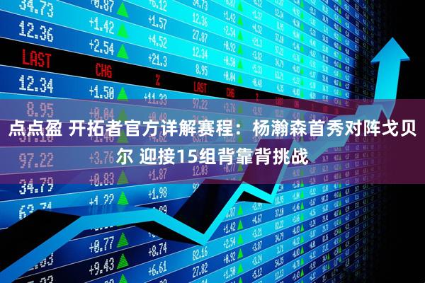 点点盈 开拓者官方详解赛程：杨瀚森首秀对阵戈贝尔 迎接15组背靠背挑战