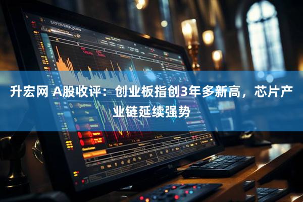 升宏网 A股收评：创业板指创3年多新高，芯片产业链延续强势